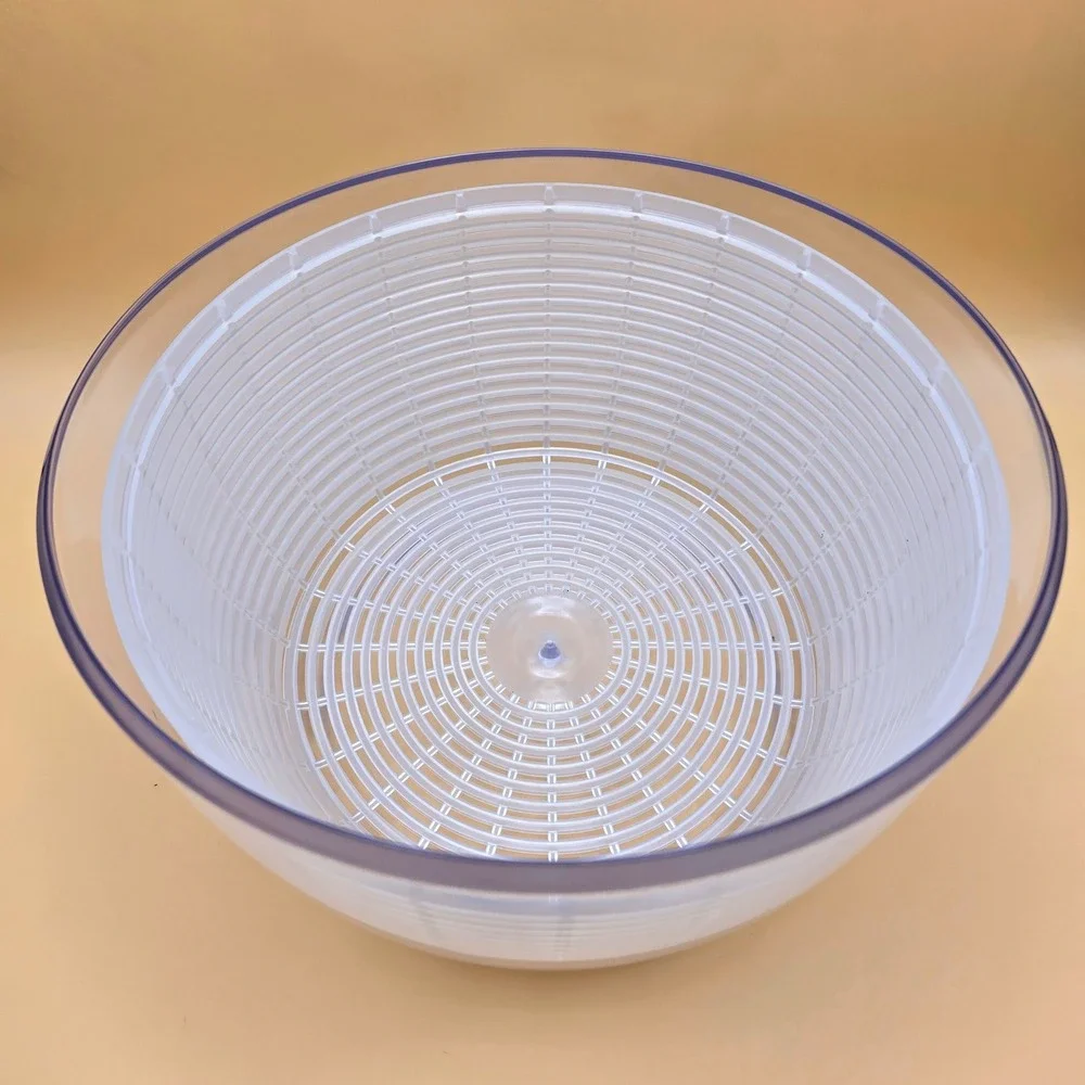 OXO‎ Good Grips Salad Spinner Large Clear White Black